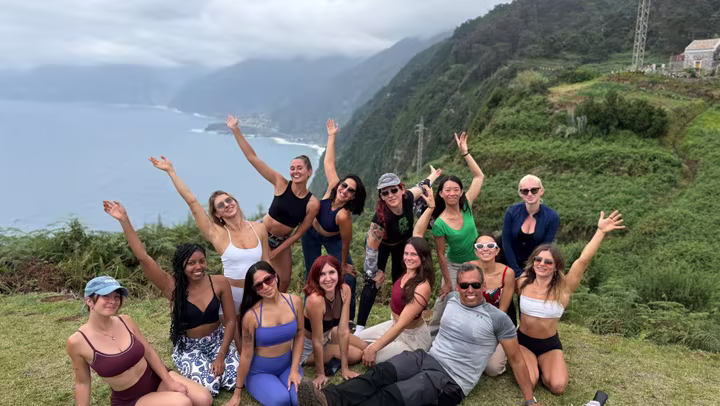 Green cliffs, all together